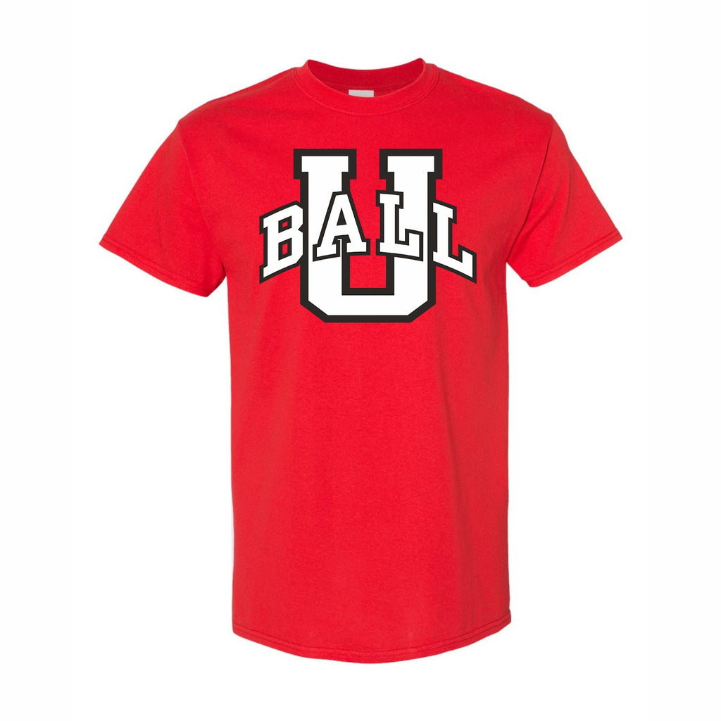 Gameday Gear BSU Cardinals Red Ball U Tee Red / L