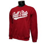 BSU Cardinals Men's Red Script Crew