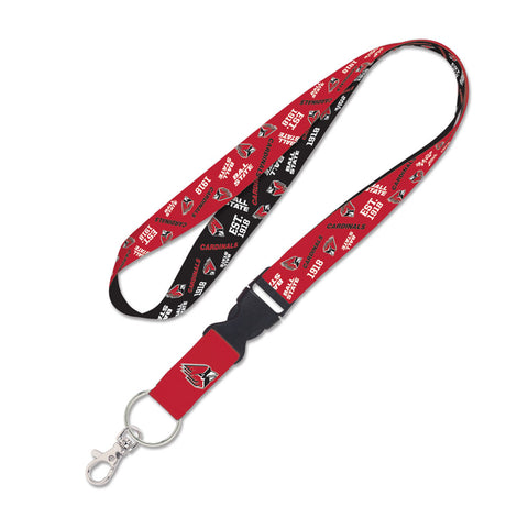 BSU Cardinals Red/Black Lanyard