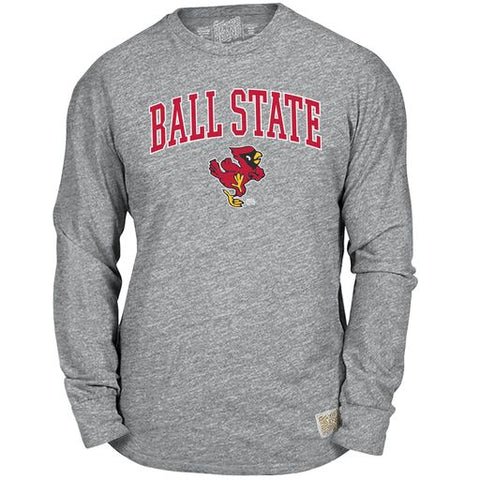 BSU Cardinals Dancin' Charlie Long-Sleeve Tee