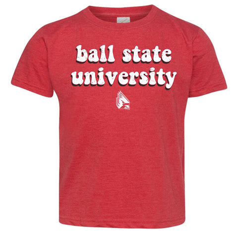 BSU Cardinals Toddler Retro Tee