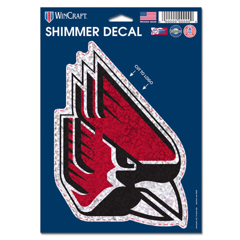 BSU Cardinals Shimmer Decal