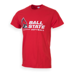 BSU Cardinals Softball Short-Sleeve Tee