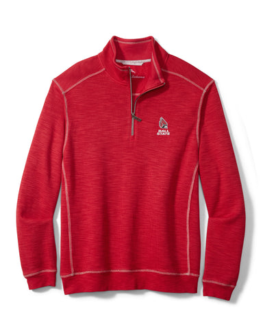 BSU Cardinals Men's Tommy Bahama Tobago Bay Half-Zip