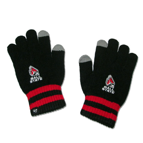 BSU Cardinals Women's Knit Smart Gloves