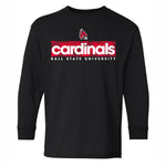 BSU Cardinals Youth Camo Long-Sleeve Tee