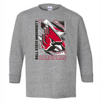 BSU Cardinals Youth Shapes Long-Sleeve Tee