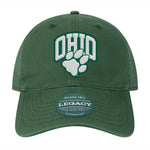 Ohio Bobcats Legacy Dark Green Pawprint Cap