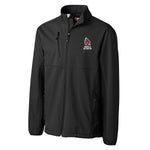 BSU Cardinals Men's Clique Black Softshell Jacket