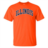 Illinois Fighting Illini 2 Color Arch T-Shirt