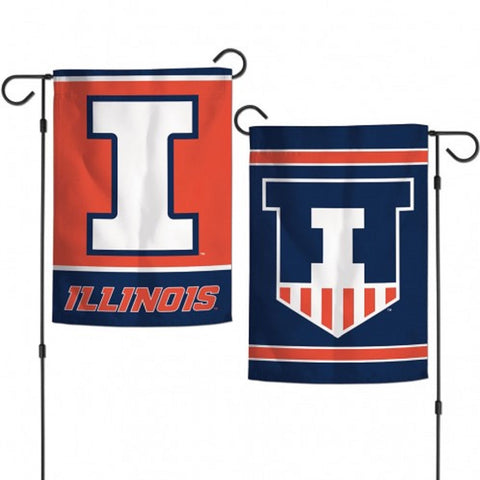 Illinois Fighting Illini 2-Sided Garden Flag