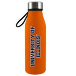 Illinois Fighting Illini 20 oz Soft Glass Bottle