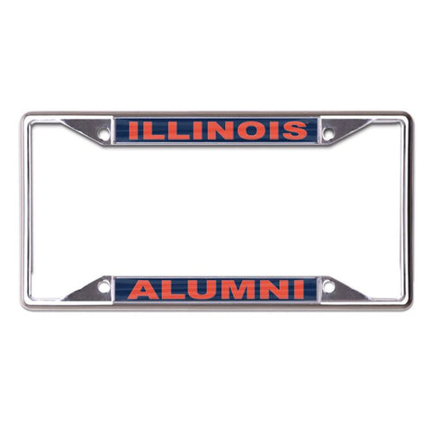 Illinois Fighting Illini Alumni License Plate Frame