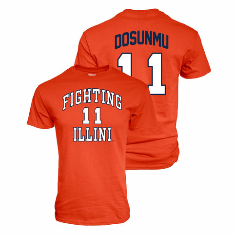 Illinois Fighting Illini Ayo Dosunmu Jersey T-Shirt