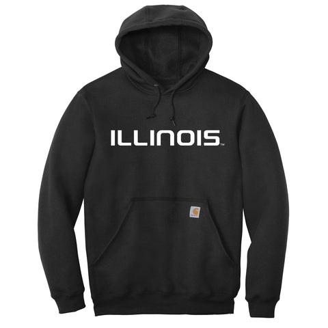 Illinois Fighting Illini Carhartt Black Hood