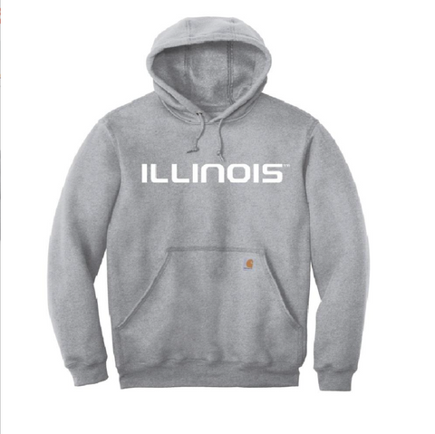 Illinois Fighting Illini Carhartt Midweight Hooded Sweatshirt