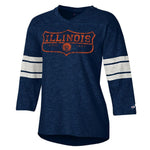 Illinois Fighting Illini Champion Chief Women's Slub Tee