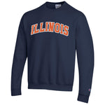 Illinois Fighting Illini Champion Twill Powerblend Crew
