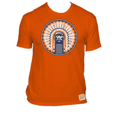 Illinois Fighting Illini Chief Short Sleeve T-Shirt