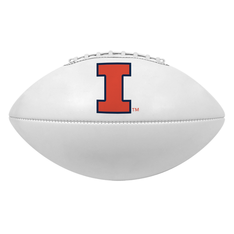 Illinois Fighting Illini Full Size Autograph Football