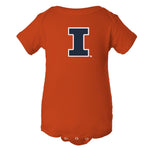 Illinois Fighting Illini Gameday Gear Infant Block I Onesie