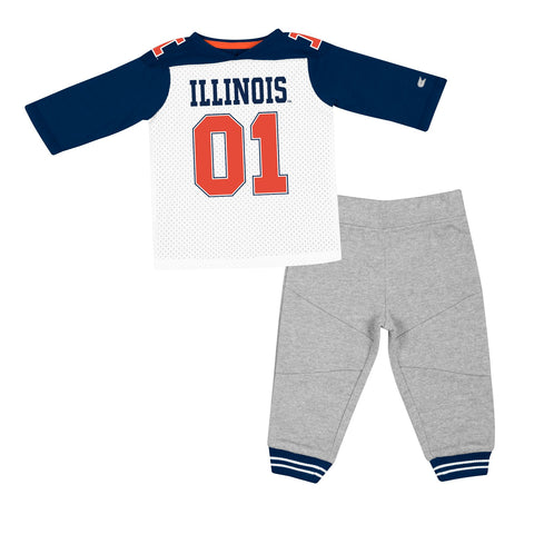 Illinois Fighting Illini Infant 2-Piece Football Set