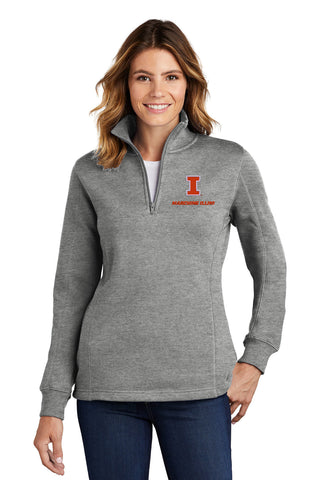 Illinois Fighting Illini Marching Women's Quarter-Zip