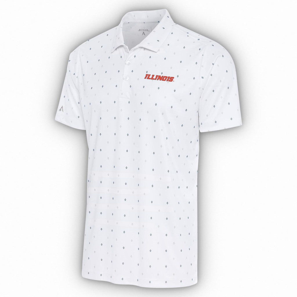 Illinois Fighting Illini Men's Antigua 19th Hole Polo
