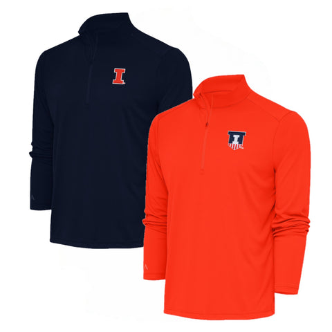 Illinois Fighting Illini Men's Antigua Tribute 1/4-Zip