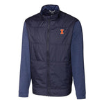 Illinois Fighting Illini Men's Cutter &amp; Buck Stealth Jacket