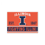 Illinois Fighting Illini Metal Magnet