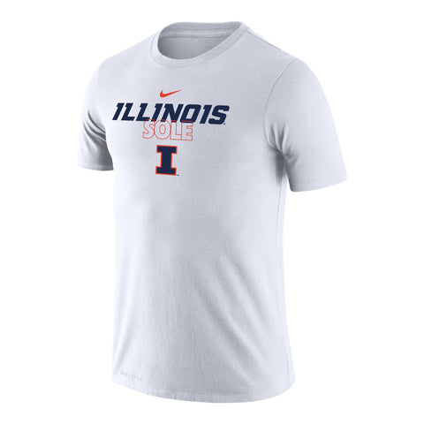 Illinois Fighting Illini Nike 2023 Basketball Bench T-Shirt