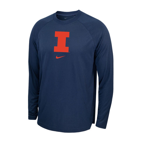 Illinois Fighting Illini Nike Men's Spotlight Long-Sleeve T-Shirt