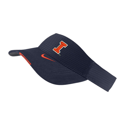 Illinois Fighting Illini Nike Navy DF Visor