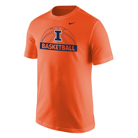Illinois Fighting Illini Nike Orange Legend Basketball Shirt