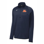 Illinois Fighting Illini Nike Therma Script Quarter Zip Pullover