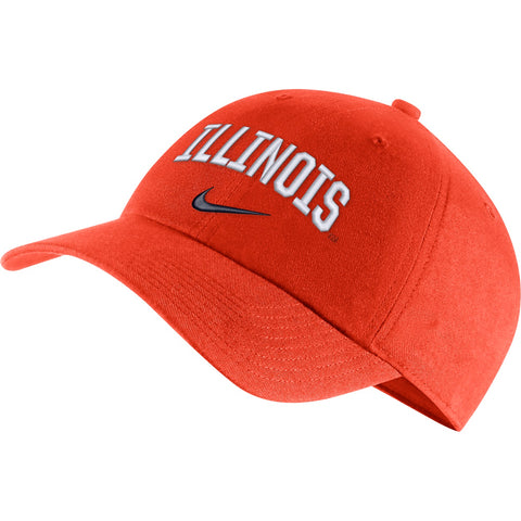 Illinois Fighting Illini Nike Wordmark Heritage86 Hat