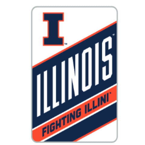 Illinois Fighting Illini 4" x 5" Magnet