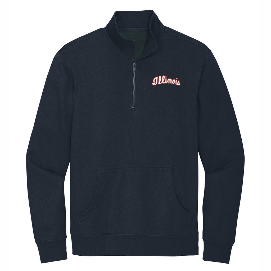 The ILLINOIS FIGHTING ILLINI OVERHAND SCRIPT TWO TONE '47 MVP DV '47 on  sale - Purchase now