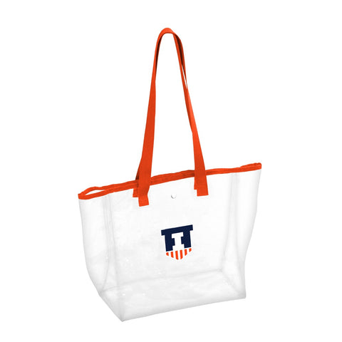 Illinois Fighting Illini Stadium Clear Tote