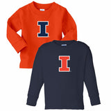 Illinois Fighting Illini Toddler Block I Long Sleeve