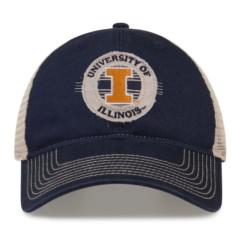 Illinois Fighting Illini Vintage Meshback Hat