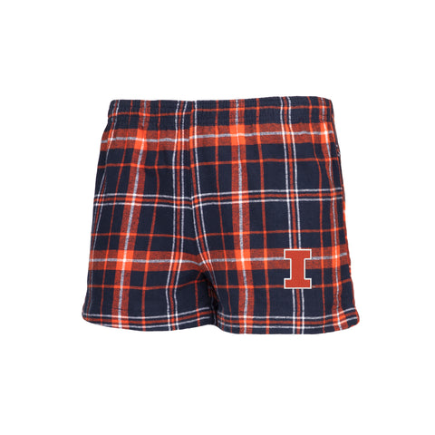 Illinois Fighting Illini Women's Flannel Short