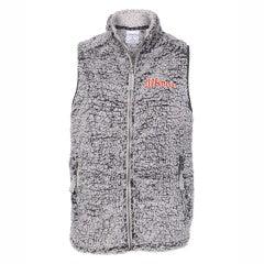 Illinois Fighting Illini Women's Full Zip Sherpa Vest