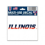 Illinois Fighting Illini 2-Color Decal