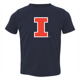 Illinois Fighting Illini Youth Block I Short Sleeve T-Shirt