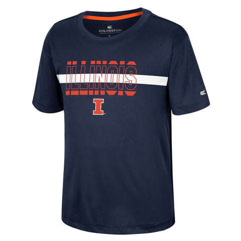 Illinois Fighting Illini Youth Boys Duke Short- Sleeve Tee