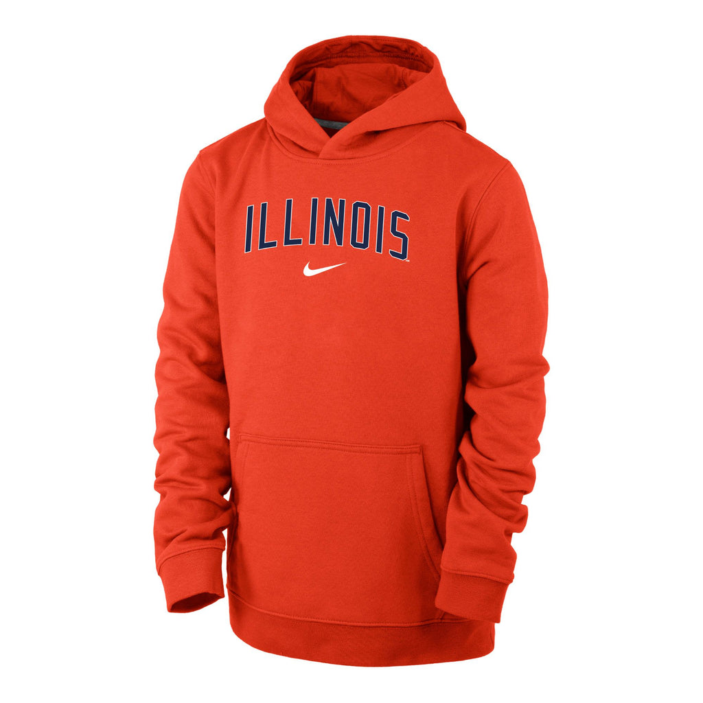 Illinois Fighting Nike College Pullover Hoodie – Gameday Fanstore