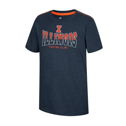 Illinois Fighting Illini Youth Tiberius Short- Sleeve Tee