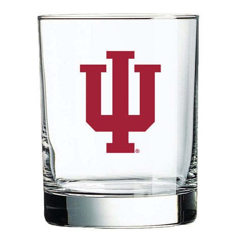 Indiana Hoosiers 14oz Rocks Glass